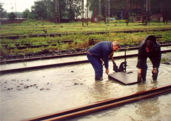 Povodně - Nový Bohumín - České dráhy