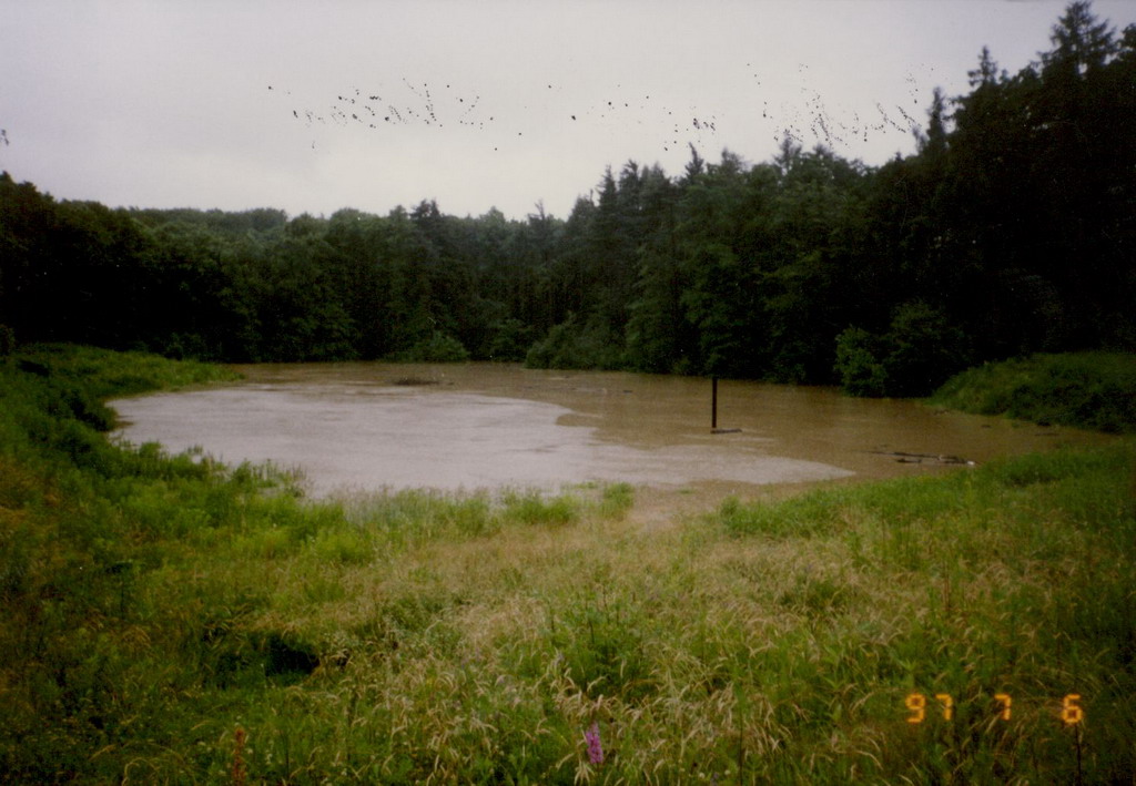 Povodně - Skřečoň