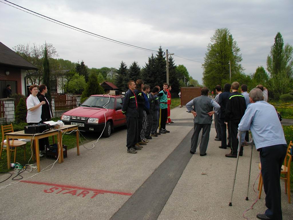 Soutěž v hasičském sporu