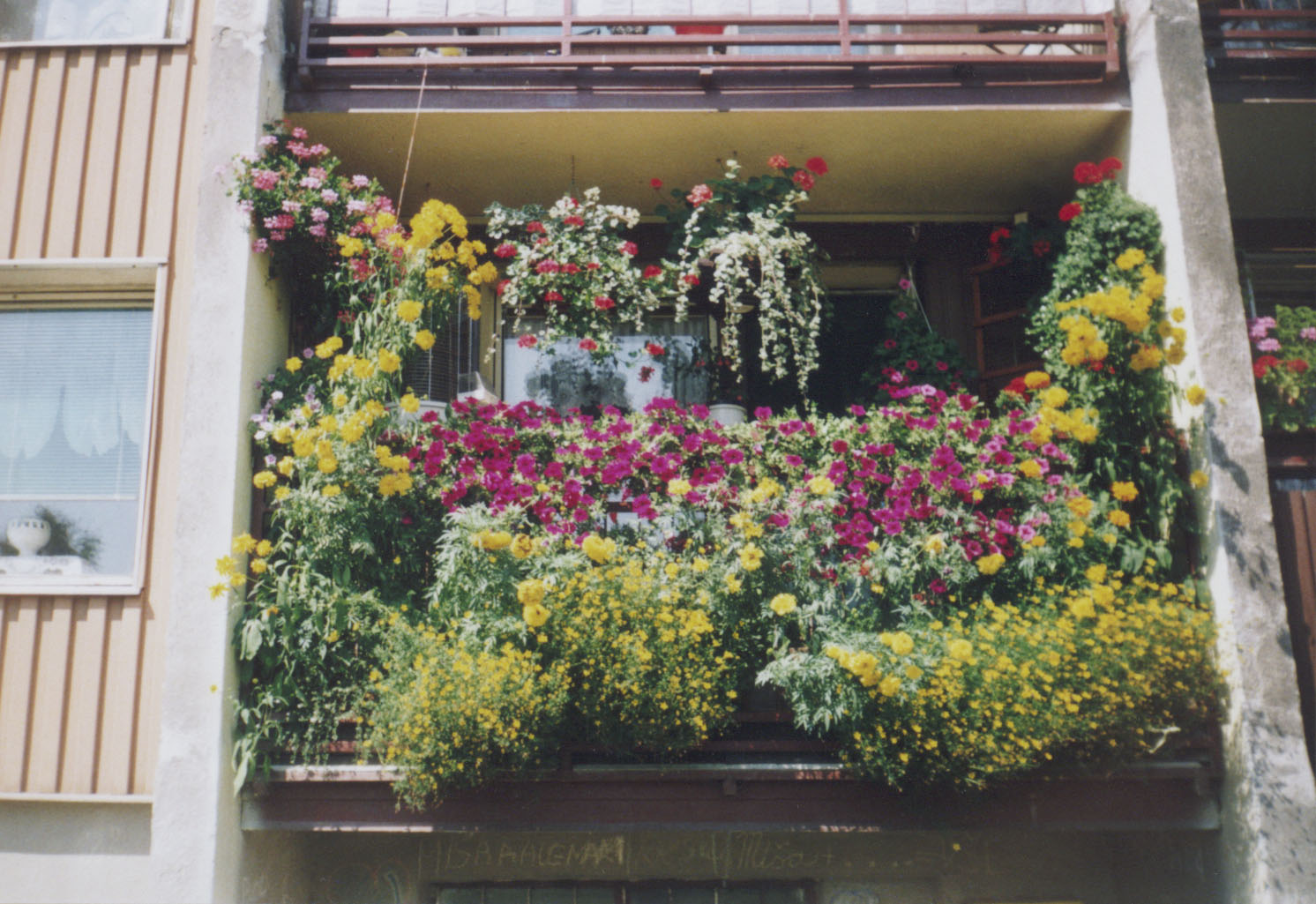 Rozkvetlý Bohumín 2003 - balkóny