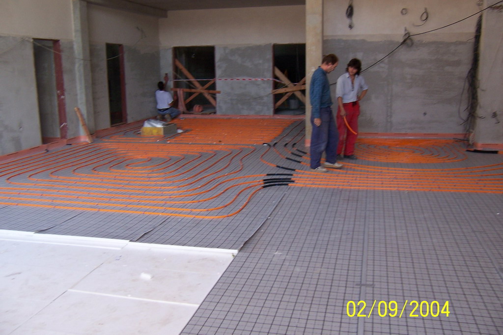 Stavba Aquacentra
