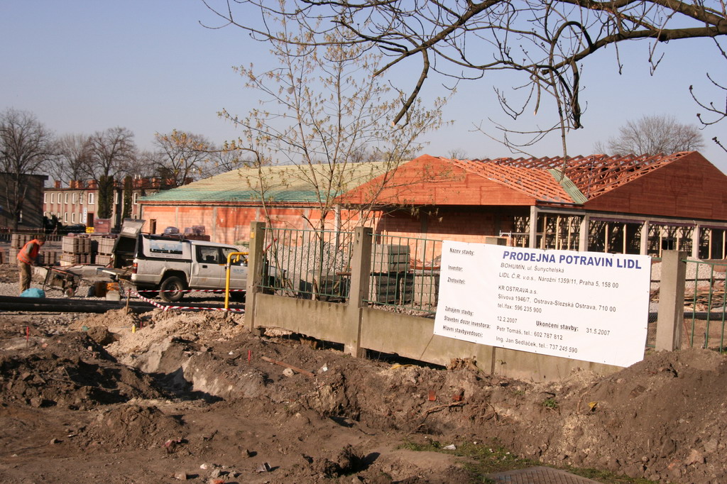 Stavba Lidlu