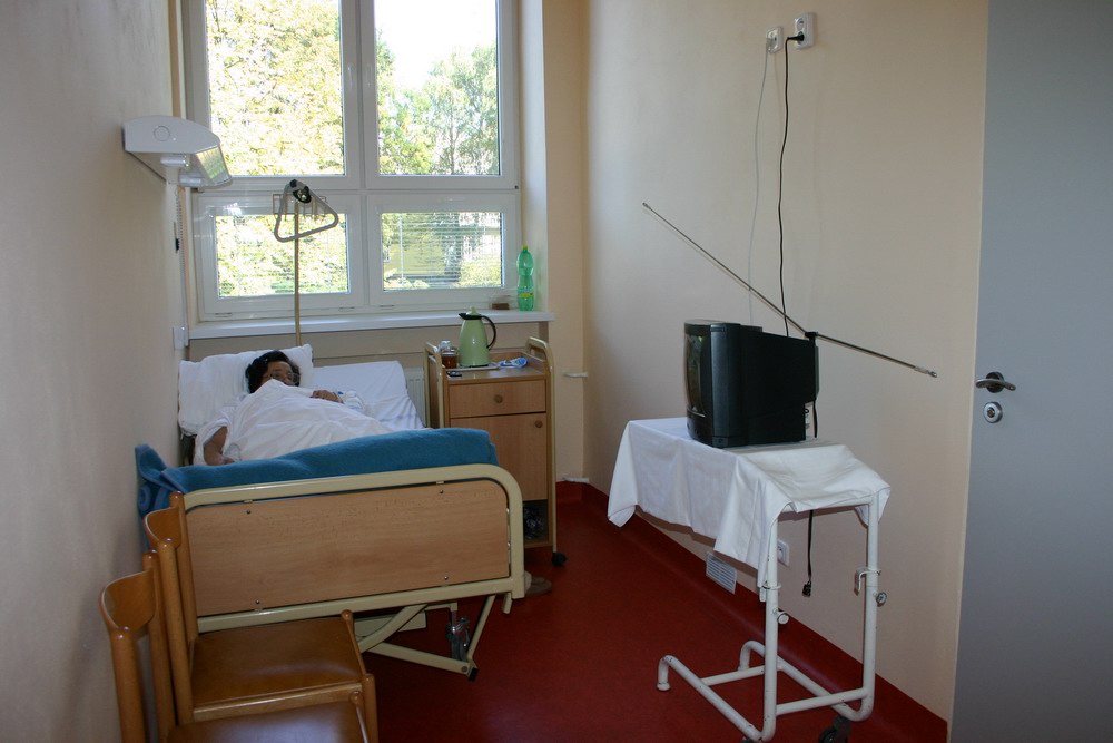 Rekonstrukce interny v nemocnici