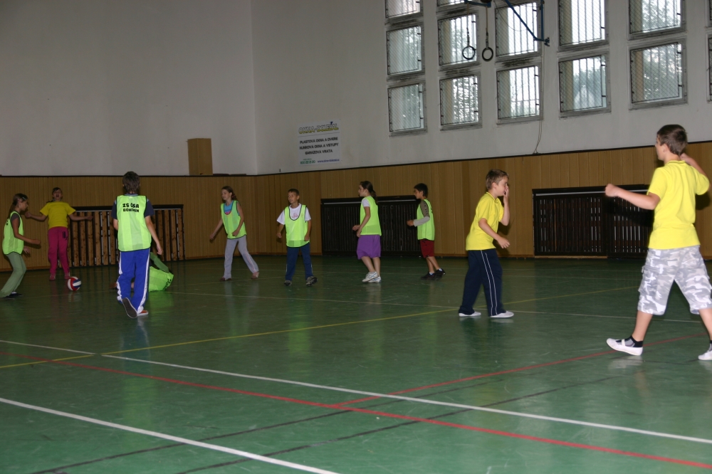 Sportovní hry škol - vybíjená