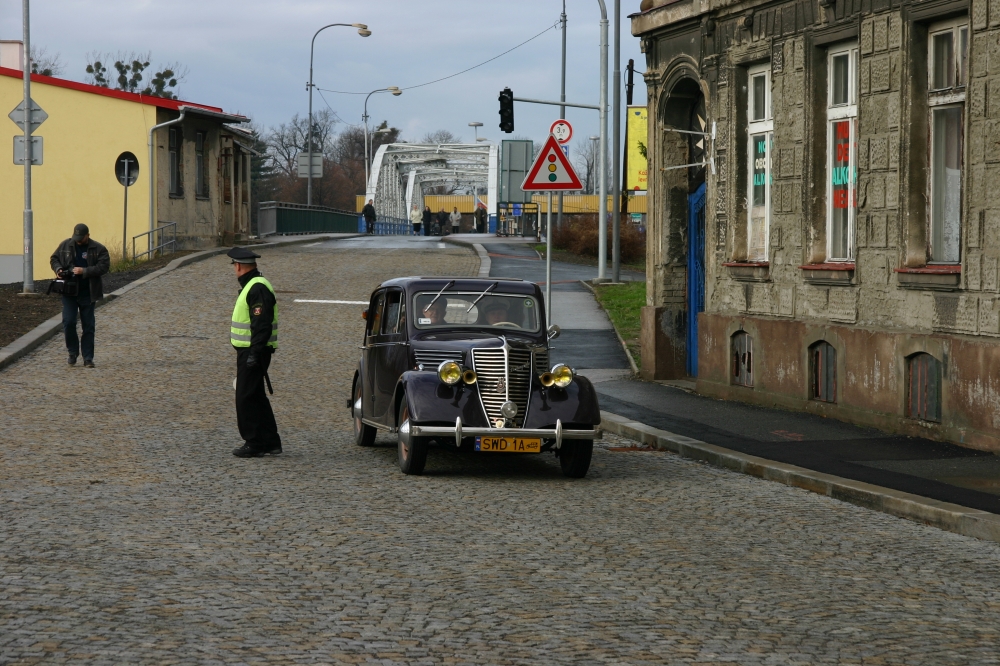 Otevření mostu do Polska