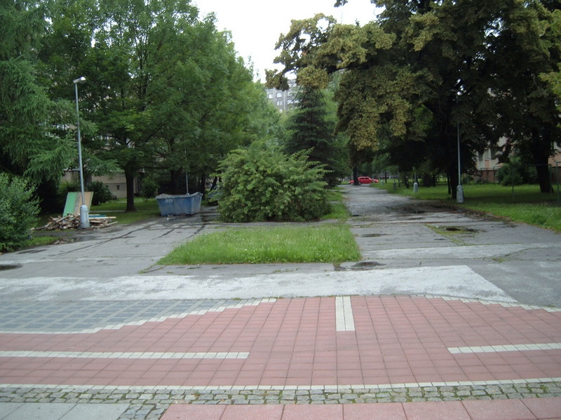 Rekonstrukce korza k náměstí Budoucnosti