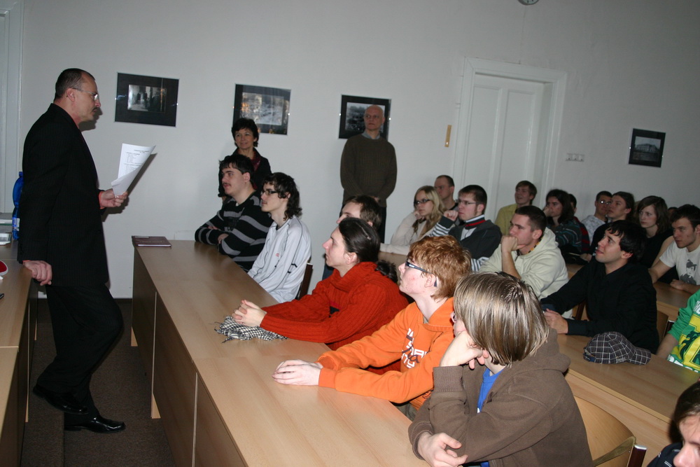 Beseda s gymnazisty