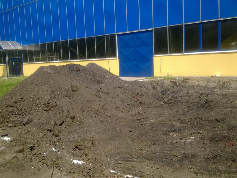 Přístavba rolbovny na zimním stadionu