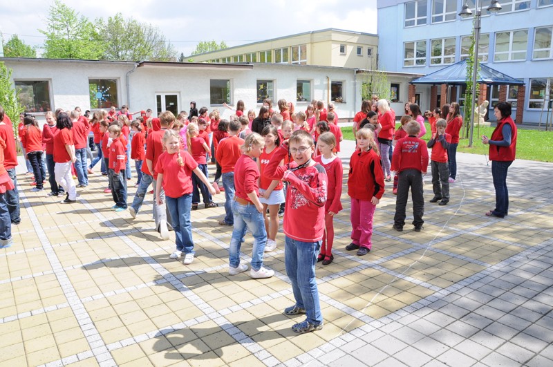 Živé »srdce« ke Dni matek