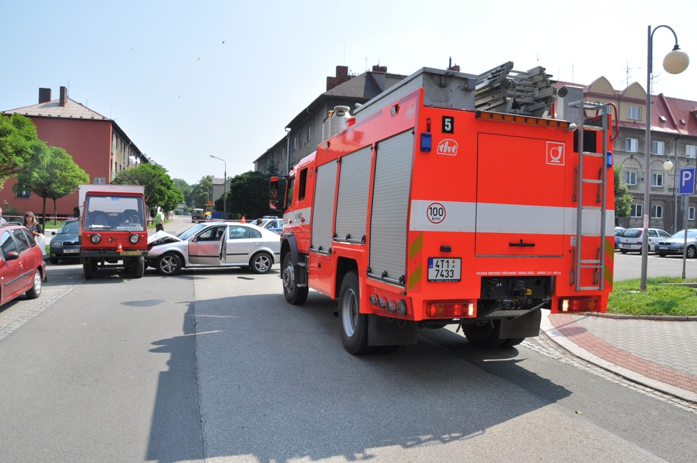 Nehoda po policejní honičce