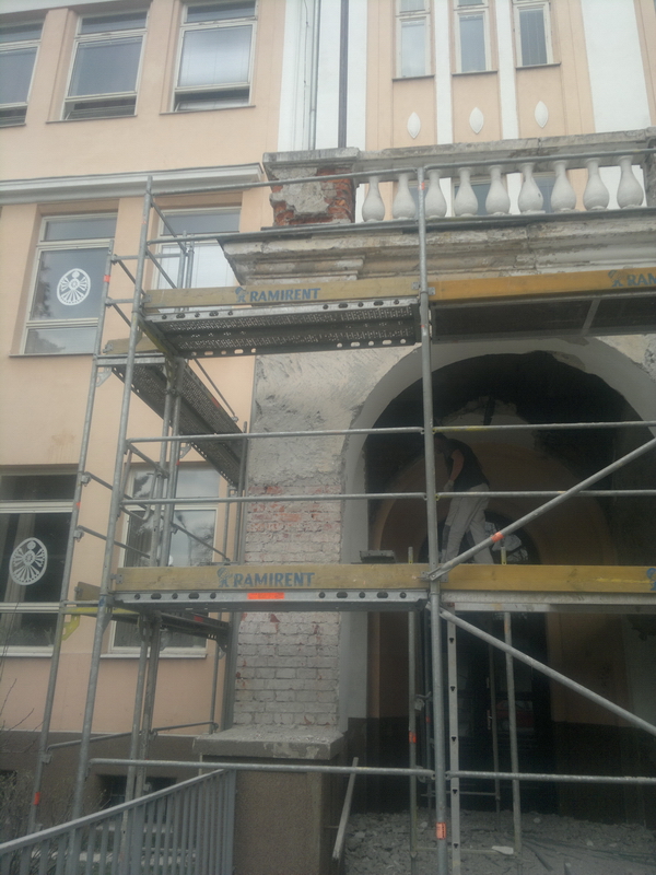 Sanace balkónů budovy ZŠ Masarykova - 2. etapa