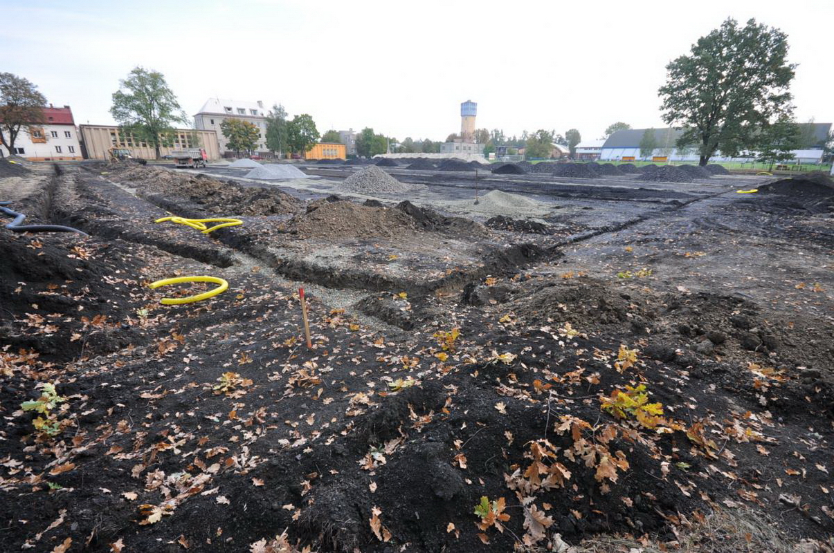 Rekonstrukce fotbalového hřiště s přírodním trávníkem