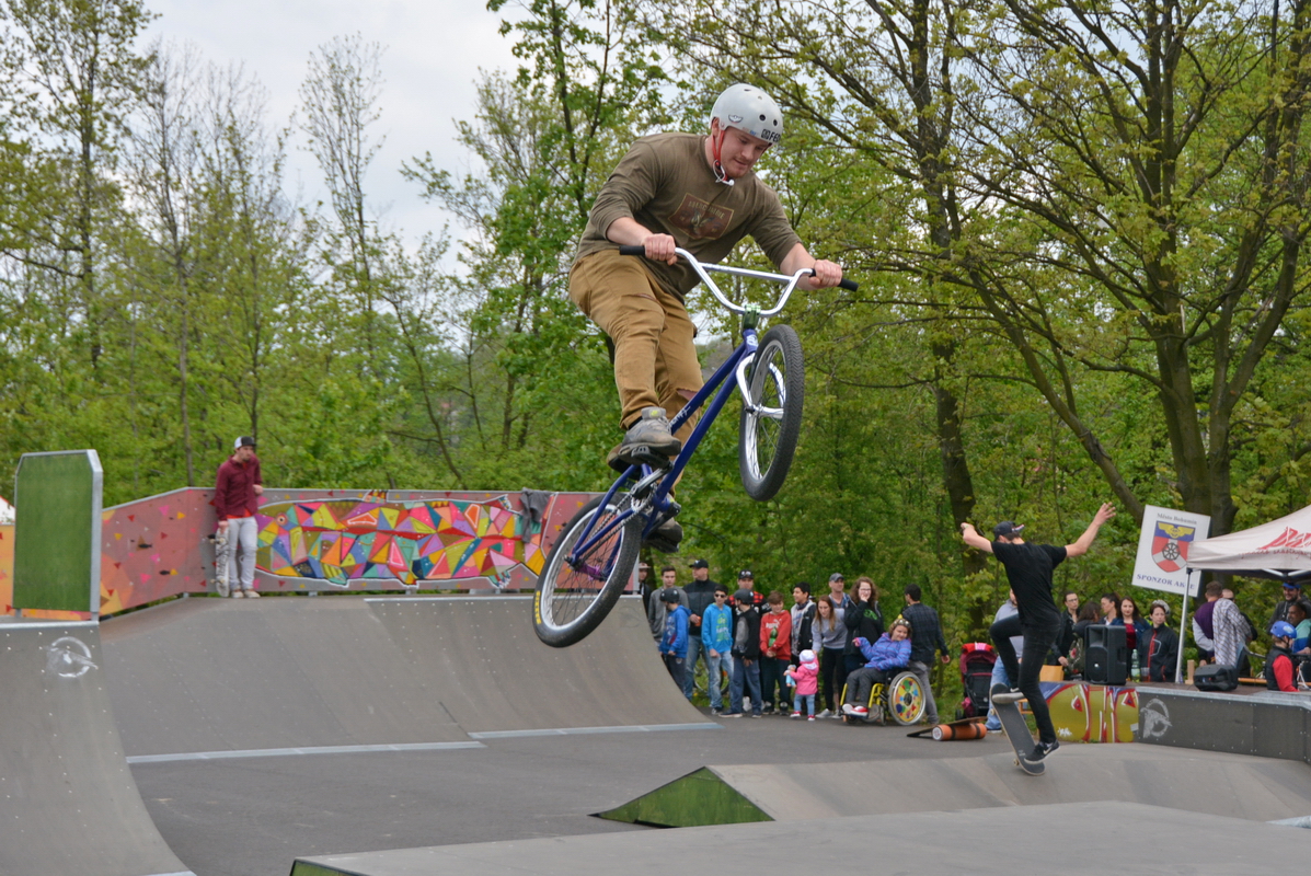 Otevření skateparku na Faji