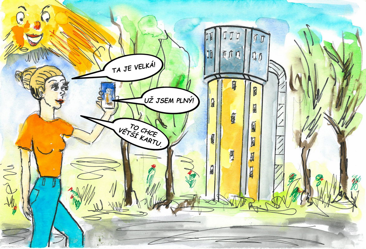 Komix - Ušetříš, když vytřídíš - Karta do mobilu