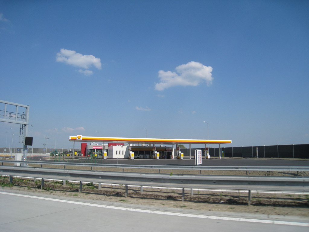 Čerpací stanice EuroOil - směr Bohumín