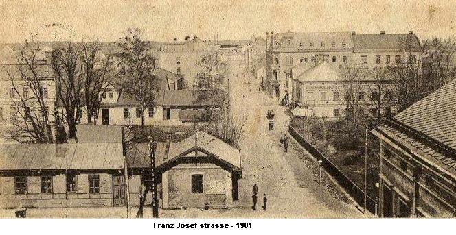 Historické okénko - Franz Josef Strasse