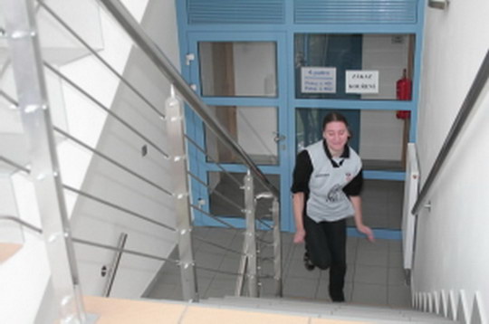 Vyběhnou 187 schodů Penzionu ve věži