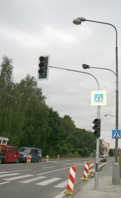 V Bohumíně vyrostl první semafor