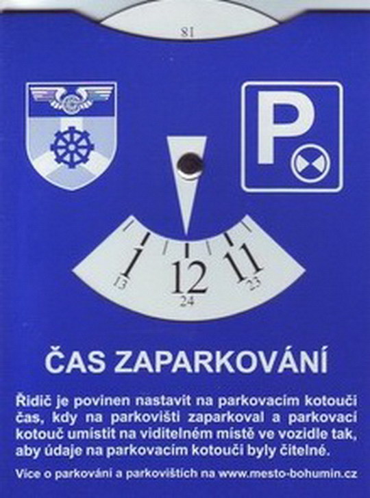 Časově omezené parkování v Bohumíně