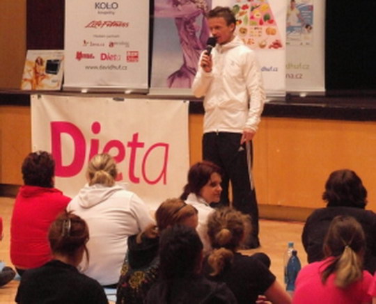 Světově úspěšný David Huf přilákal desítky cvičících