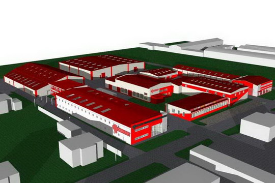 Logistické a výrobní centrum firmy Čemat, komentář starosty Petra Víchy
