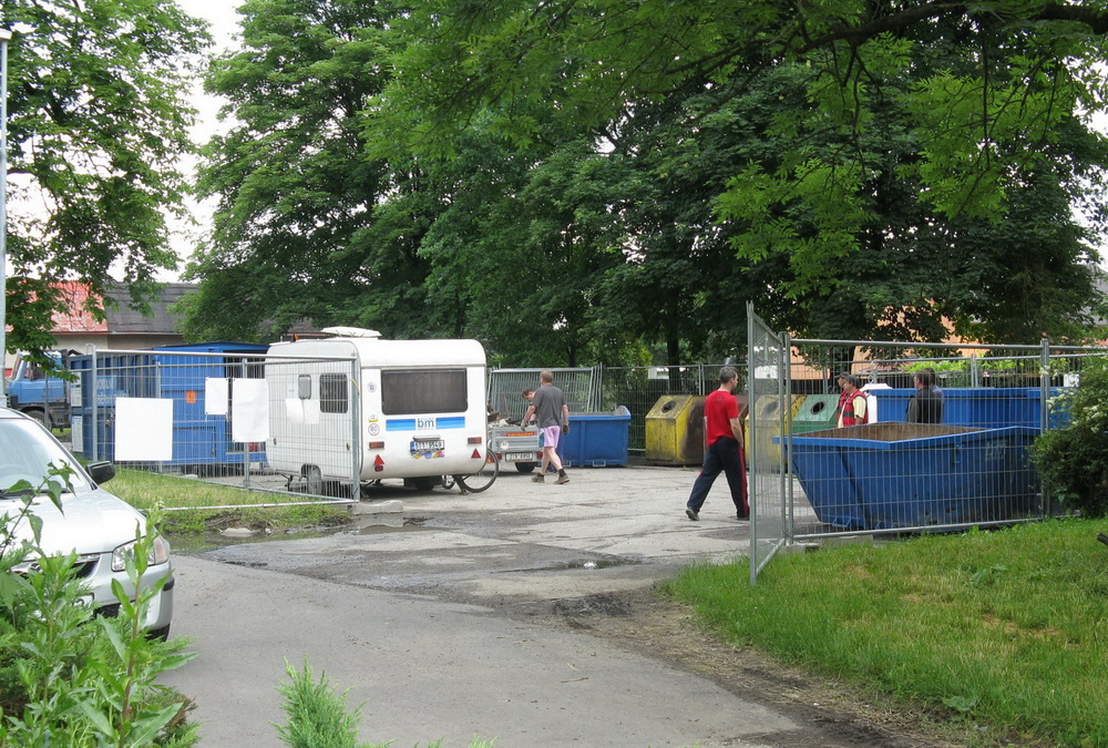 Mobilní sběrný dvůr znovu vyráží do ulic města