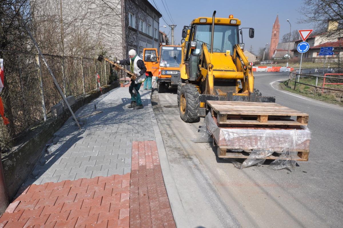 Opravy a úpravy komunikací v Bohumíně