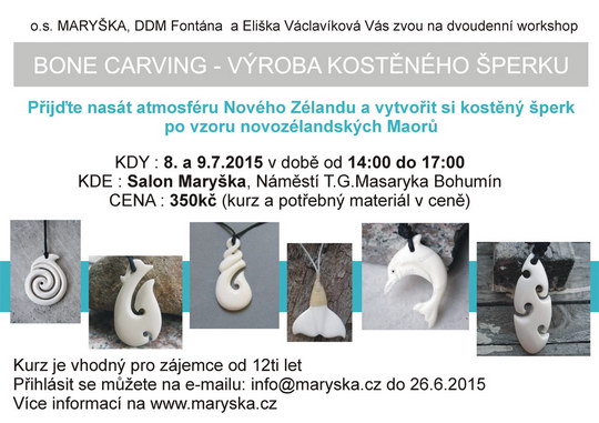 Vyzkoušejte originální šperky ze zvířecích kostí