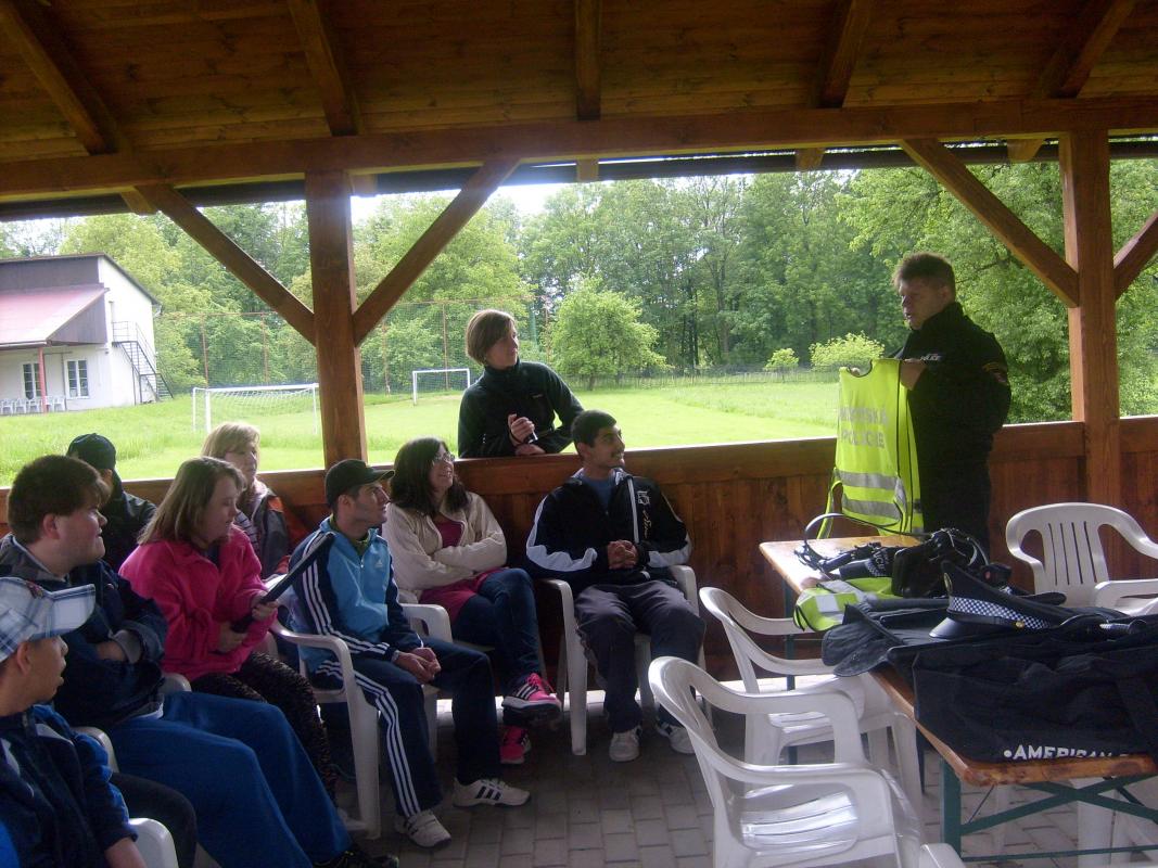 Školáci prožili odpoledne s městskými strážníky