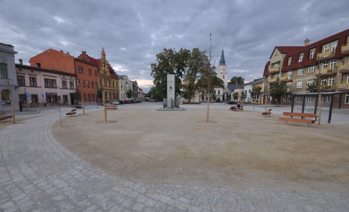 Rekonstrukce náměstí Svobody ve Starém Bohumíně