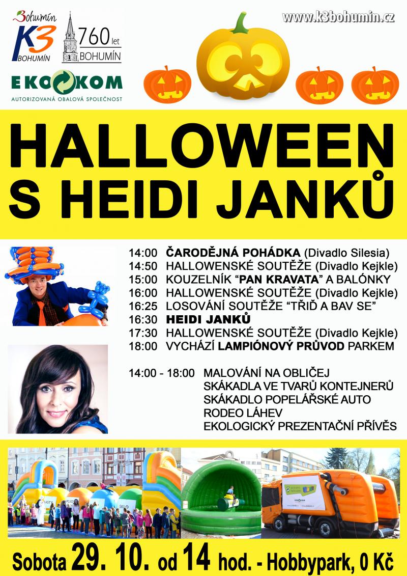 V Bohumíně o víkendu oslaví Halloween a vylosují výherce soutěže Třiď a bav se