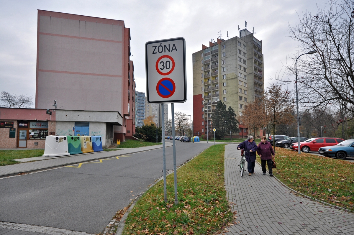 Dopravu v ulici Svatopluka Čecha by měl zklidnit plánovaný přechod pro chodce