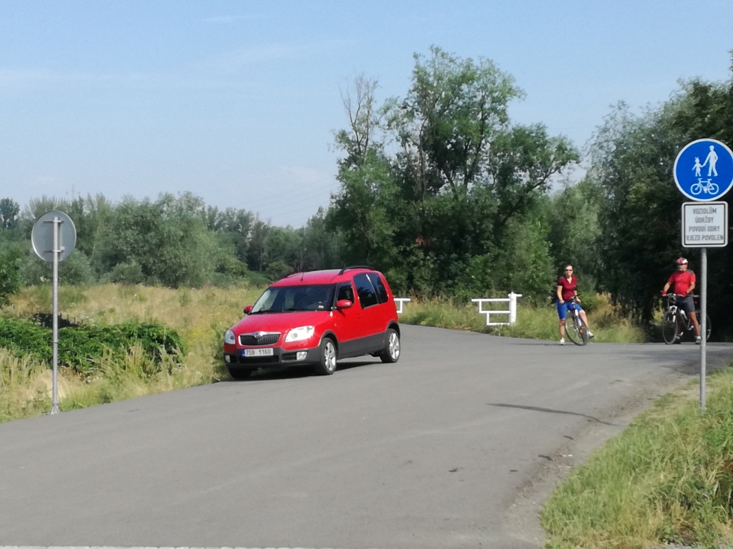 Značení se posune dále od Ostravské ulice