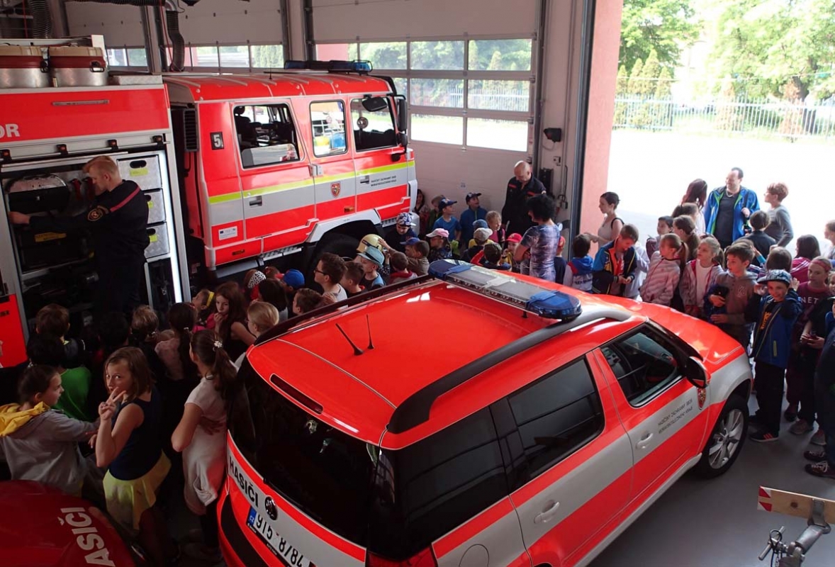 Den požární bezpečnosti otevřel hasičské stanice veřejnosti