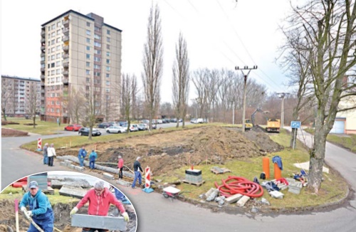 Nový parking v Tovární ulici má pomoci řešit neúnosnou situaci v sousední Budovatelské ulici