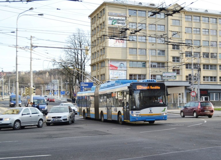 V centru Ostravy uzavřeli křižovatku ulic Sokolská a Českobratrská