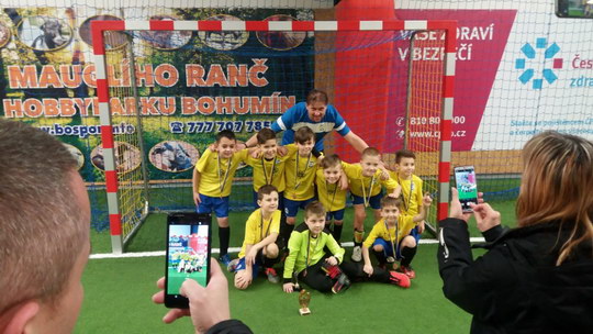 Mladí fotbalisté Bohumína ukořistili na mezinárodním turnaji přípravek bronz