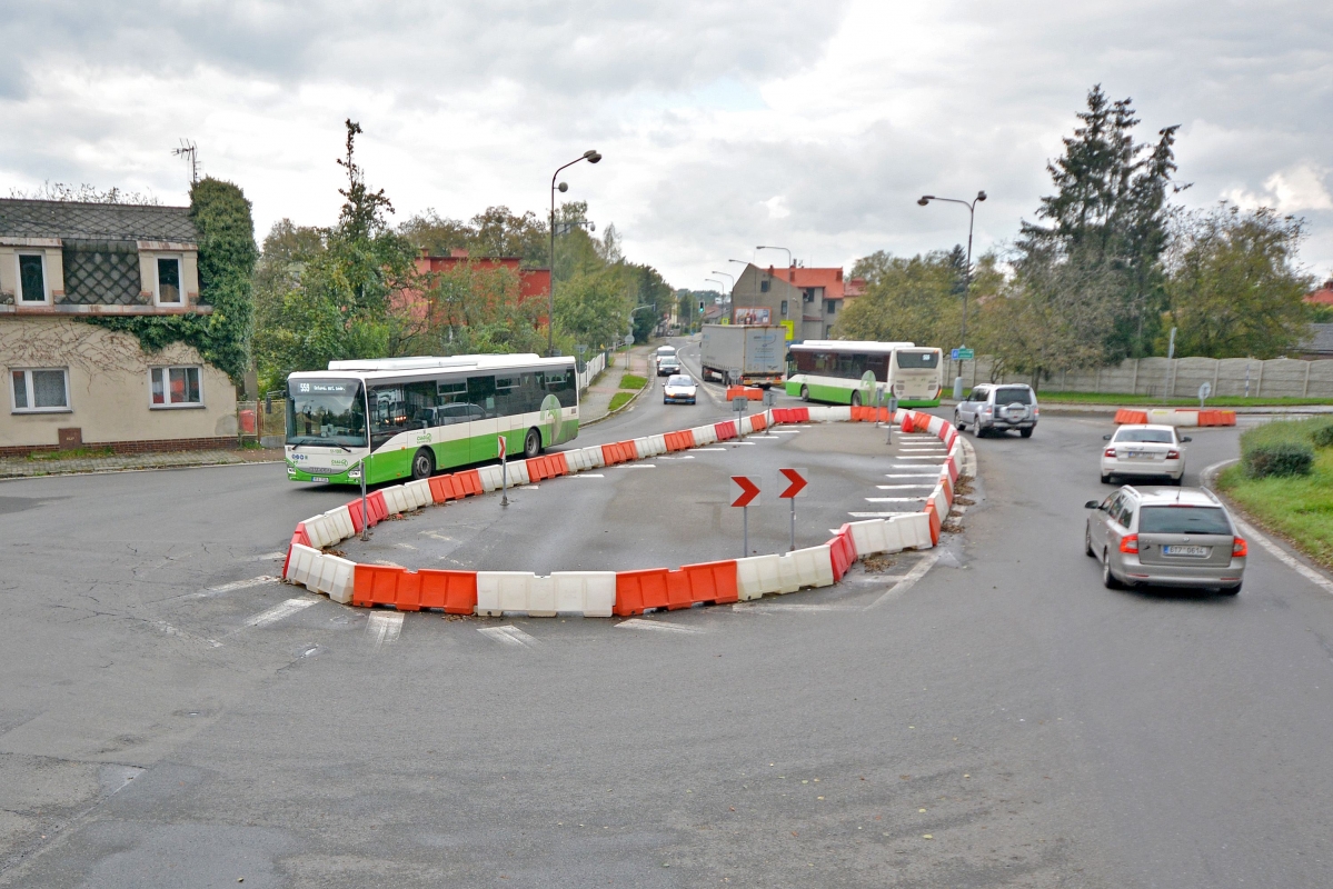 V Bohumíně se od pondělka bude opravovat mobilní kruháč ve Skřečoni