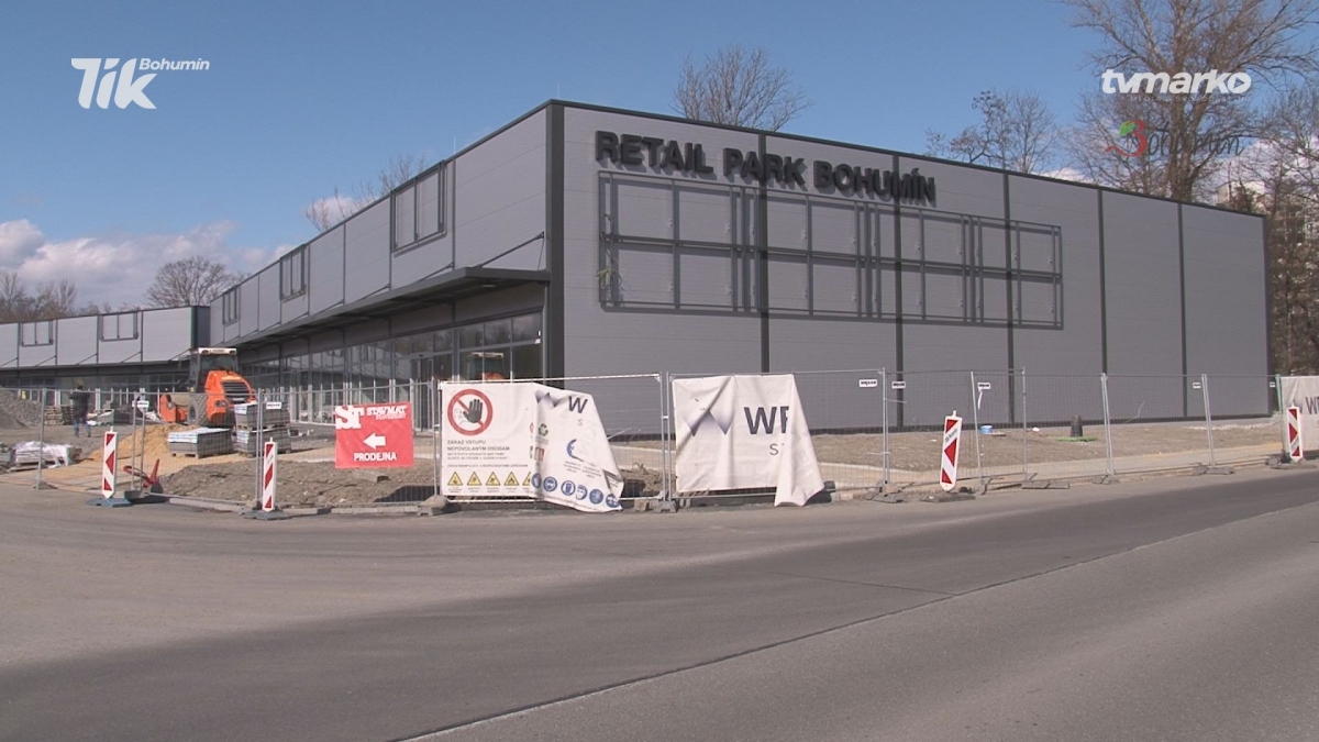 Za měsíc v Bohumíně otevře nový obchodní Retail park