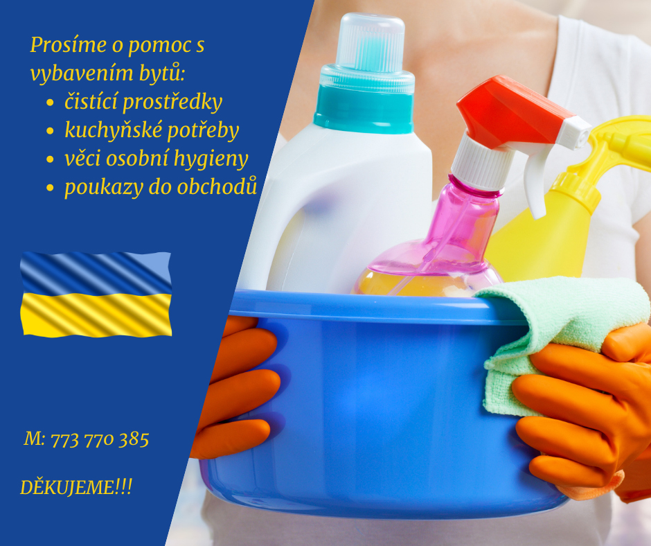 Hrnce, pánve, talíře, čisticí prostředky, věci osobní hygieny pomohou přímo v Bohumíně