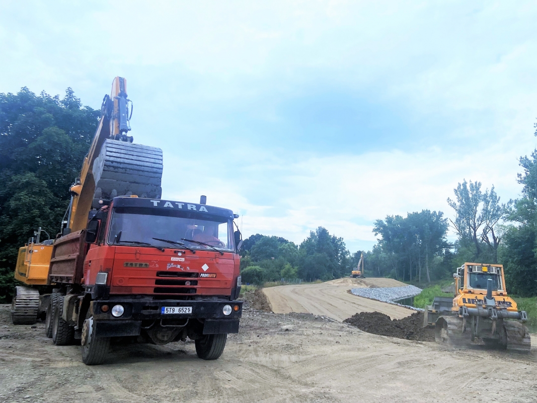 Bohumín se obává zastavení výstavby protipovodňové hráze