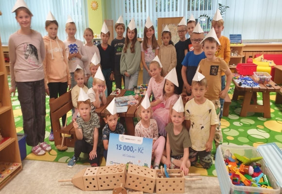 Na montéry, děti z mateřinky a školní družiny spojily síly