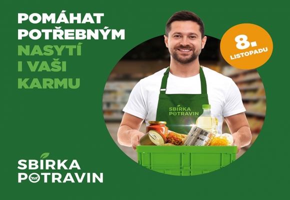 Potravinová sbírka v sobotu 8. listopadu také v Bohumíně