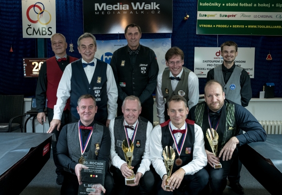 Špičkově obsazený kulečníkový Turnaj mistrů vstupuje do třetí dekády