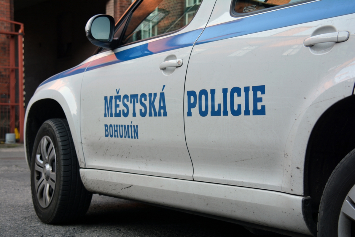 Strážníci dopadli pachatele vloupání a taky řešili černé skládky