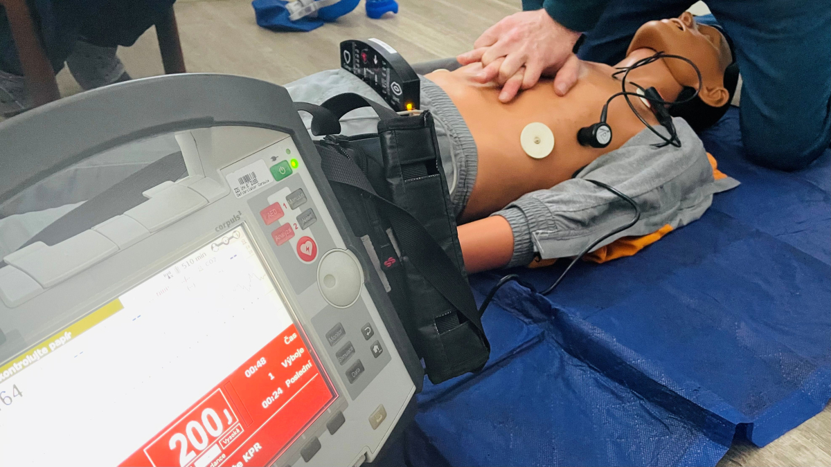 Záchranka zefektivnila činnost First responder systému při záchraně životů