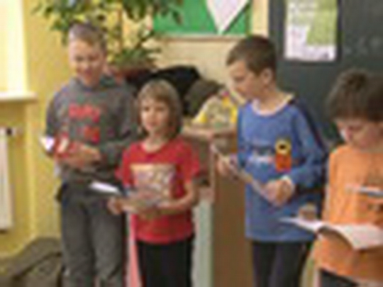 Žáci z Bohumína a festival Dny poezie - show video