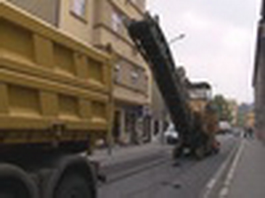Dopravní omezení v centru města - zobrazit video