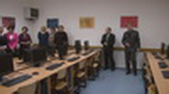 Nová učebna informatiky - zobrazit video