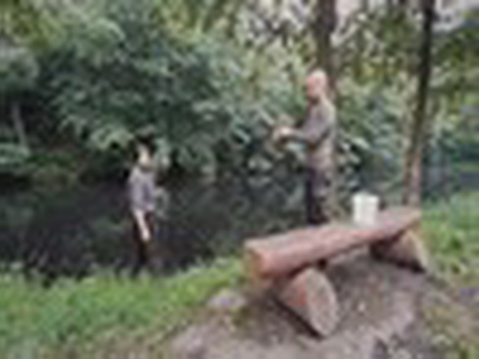 Bakterie ekologicky čistí dno rybníka v Gliňoči - zobrazit video